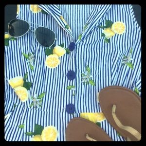 Lemon 🍋 striped dress!!!